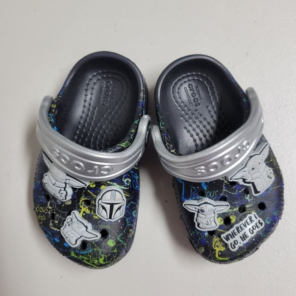 CROCS The Mandalorian The Child Toddler Size C4. - Picture 1 of 8